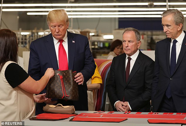 Six years ago, LVMH's billionaire CEO Bernard Arnault and President Donald Trump cut the blue ribbon on a factory in rural Texas that would make designer handbags for Louis Vuitton