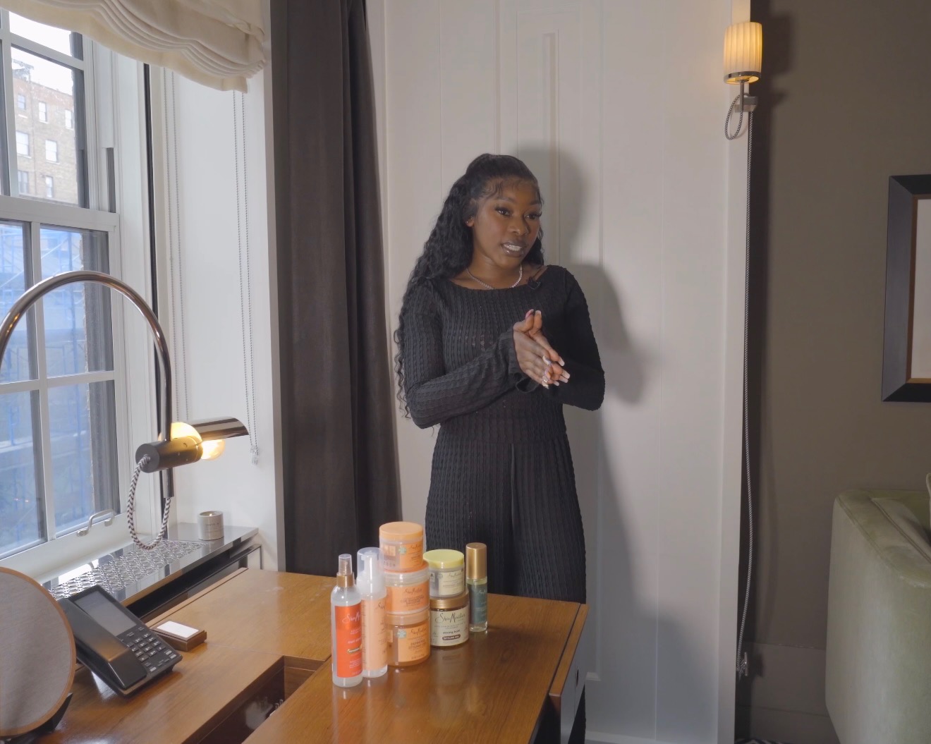 Teyana Taylors Hairstylist Lateafa Alvaranga Creates A Timeless MET Gala Hairstyle With Shea Moisture 3 1