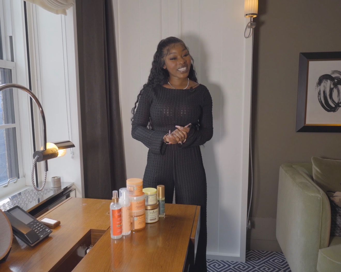 Teyana Taylors Hairstylist Lateafa Alvaranga Creates A Timeless MET Gala Hairstyle With Shea Moisture 4